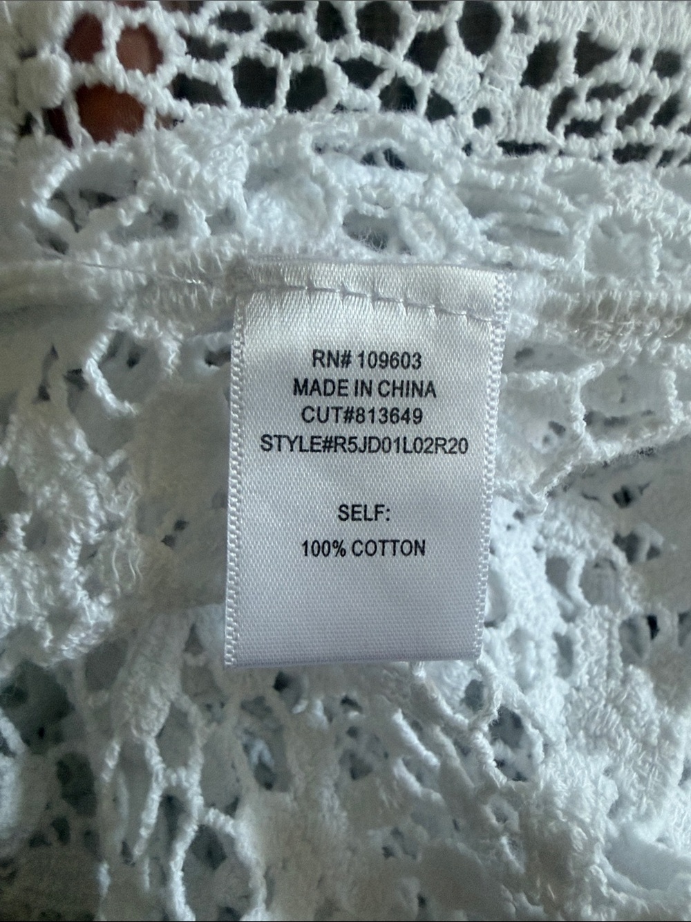 Rabbit Rabbit Rabbit White Cardigan - Picture 4 of 5